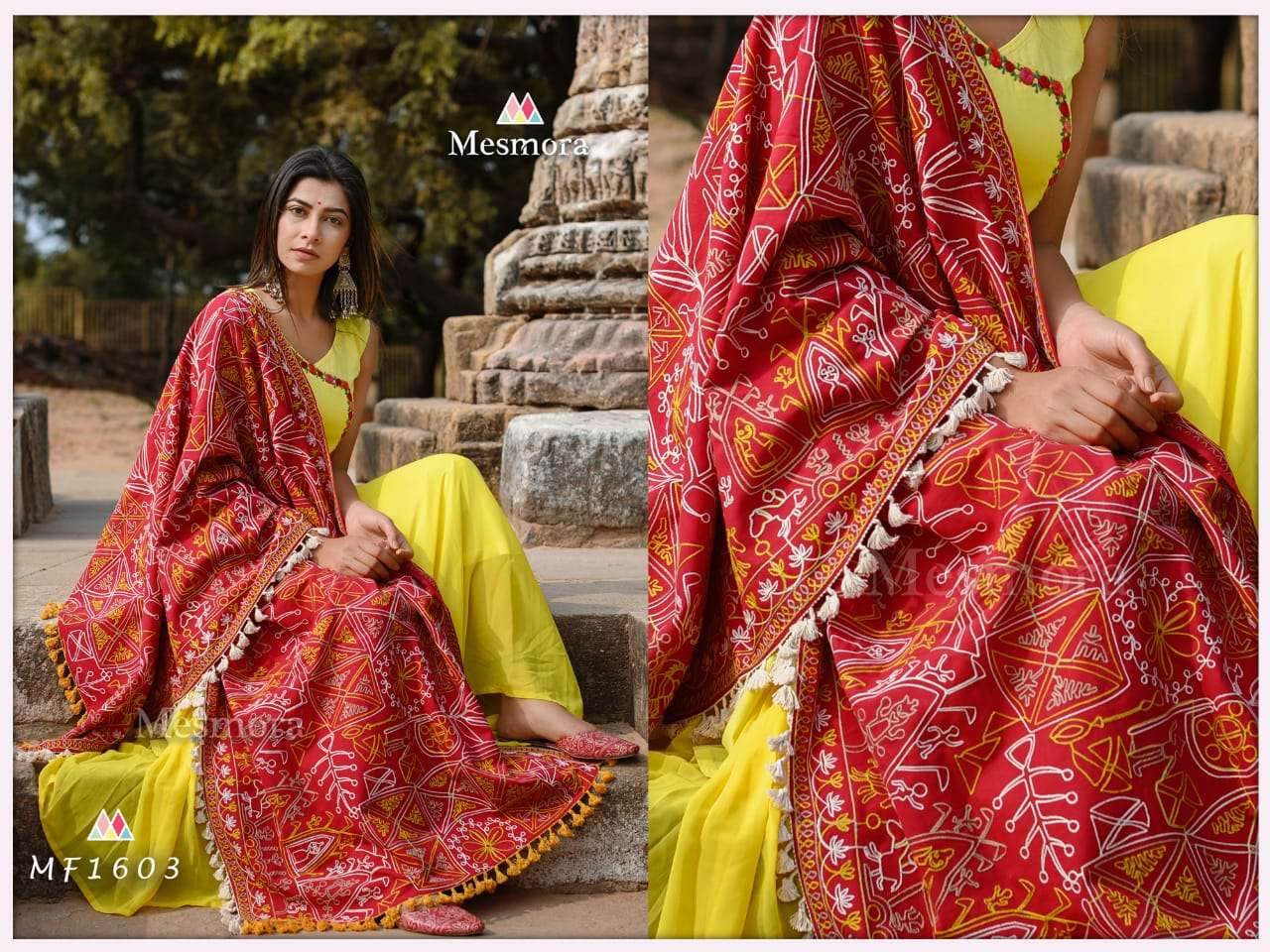JASSI BY MESMORA 1600 TO 1609 SERIES DESIGNER BEAUTIFUL STYLISH FANCY COLORFUL PARTY WEAR & ETHNIC WEAR PURE KHADI DUPATTA AT WHOLESALE PRICE