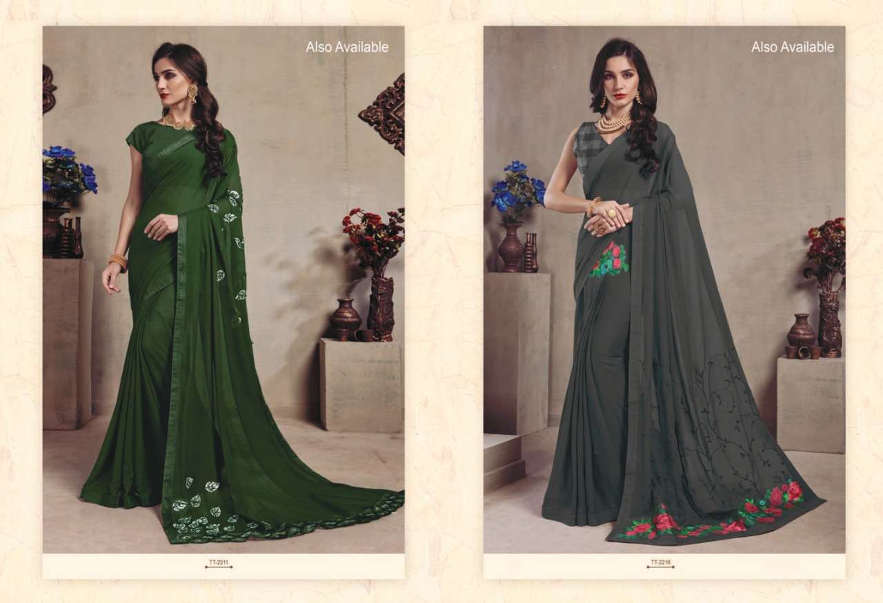 TATVAM VOL-23 BY T AND M DESIGNER STUDIO INDIAN TRADITIONAL WEAR COLLECTION BEAUTIFUL STYLISH FANCY COLORFUL PARTY WEAR & OCCASIONAL WEAR COTTON PRINTED SAREES AT WHOLESALE PRICE
