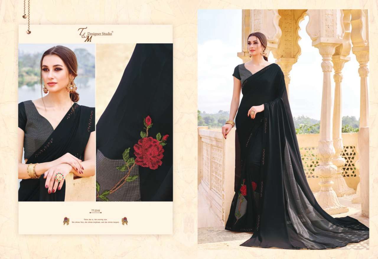 TATVAM VOL-23 BY T AND M DESIGNER STUDIO INDIAN TRADITIONAL WEAR COLLECTION BEAUTIFUL STYLISH FANCY COLORFUL PARTY WEAR & OCCASIONAL WEAR COTTON PRINTED SAREES AT WHOLESALE PRICE