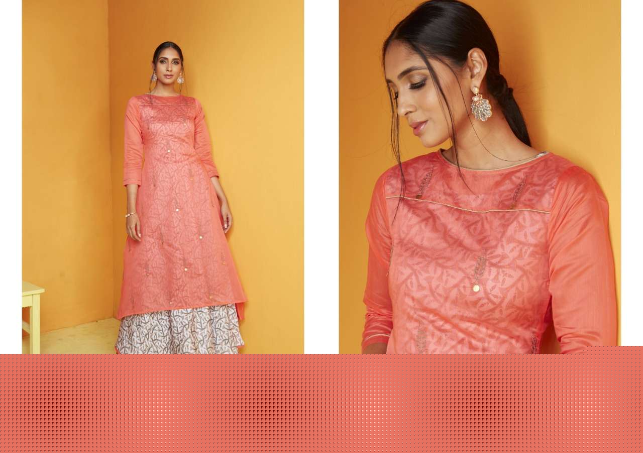 NAAZ KURTI BY SANSKAR TEX PRINT 01 TO 09 SERIES DESIGNER BEAUTIFUL STYLISH FANCY COLORFUL PARTY WEAR & OCCASIONAL WEAR CHANDERI COTTON KURTI AT WHOLESALE PRICE