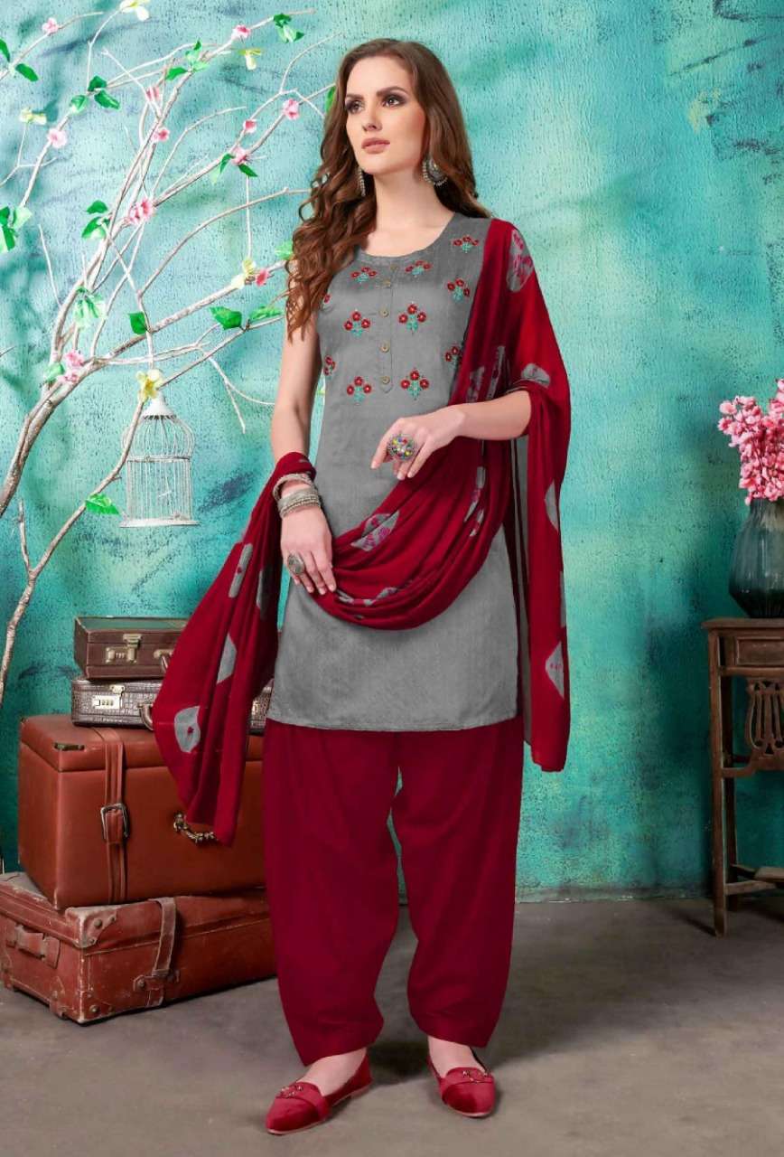 ROYAL TOUCH BY RAJVEE 8201 TO 8208 SERIES DESIGNER PATIYALA SUITS BEAUTIFUL FANCY COLORFUL STYLISH PARTY WEAR & ETHNIC WEAR SILK PRINTED DRESSES AT WHOLESALE PRICE