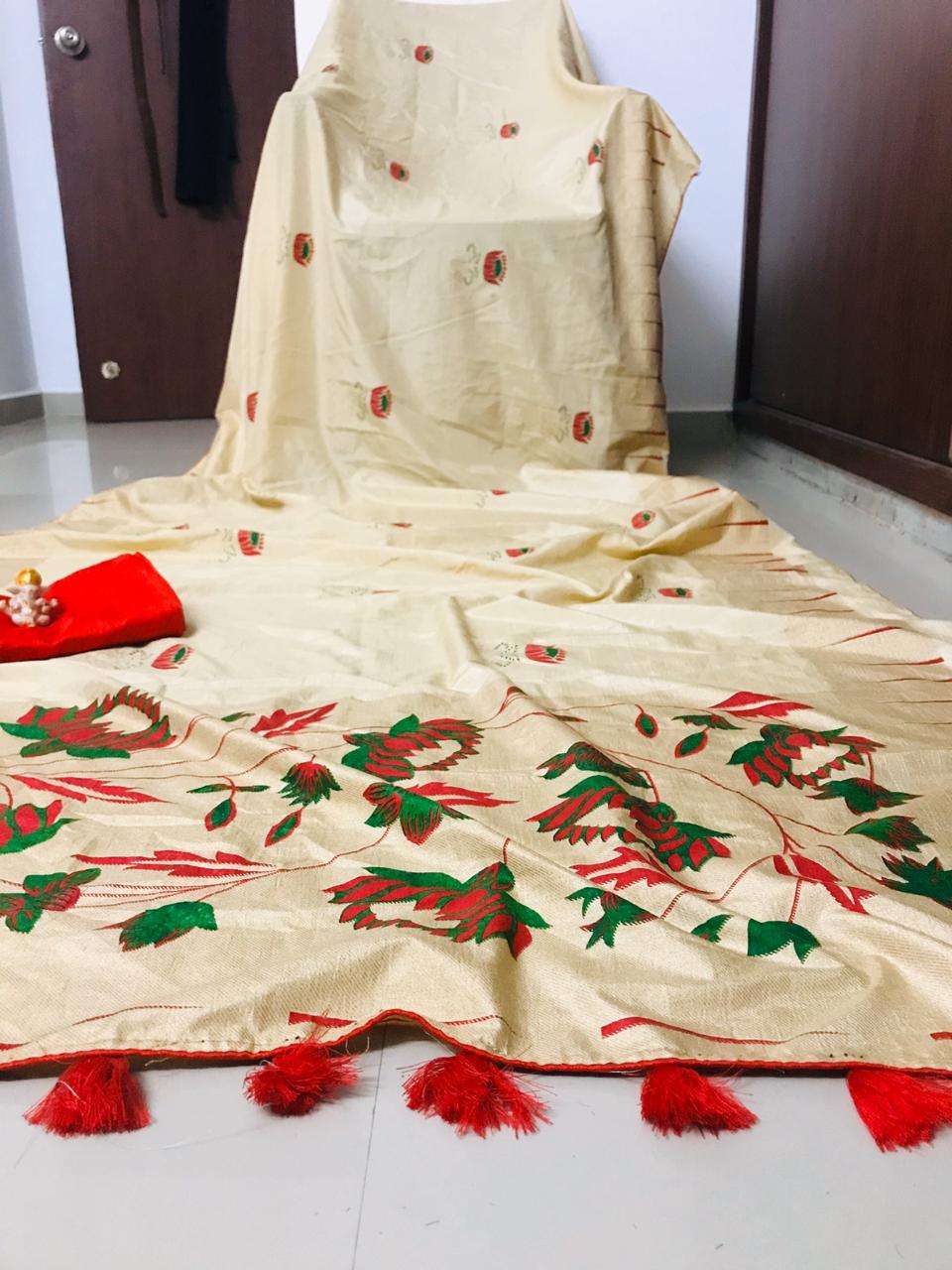 DOLA SILK SAREE BY FASHID WHOLESALE 01 TO 12 SERIES INDIAN TRADITIONAL WEAR COLLECTION BEAUTIFUL STYLISH FANCY COLORFUL PARTY WEAR & OCCASIONAL WEAR HEAVY DOLA SILK SAREES AT WHOLESALE PRICE