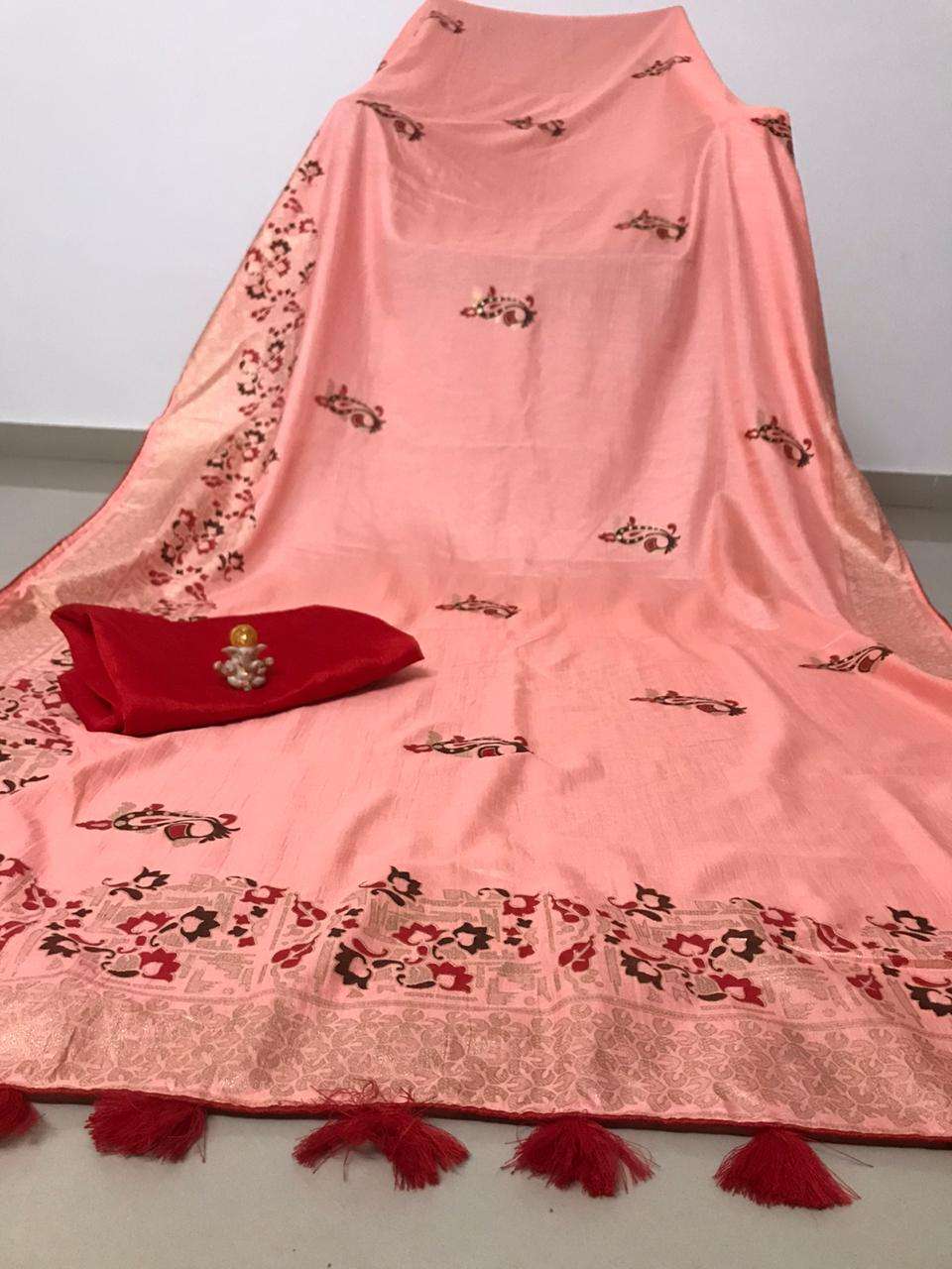 DOLA SILK SAREE BY FASHID WHOLESALE 01 TO 12 SERIES INDIAN TRADITIONAL WEAR COLLECTION BEAUTIFUL STYLISH FANCY COLORFUL PARTY WEAR & OCCASIONAL WEAR HEAVY DOLA SILK SAREES AT WHOLESALE PRICE
