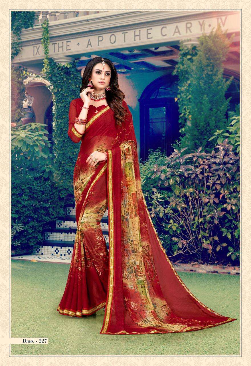 ILAKSHI BY PRIYA PARIDHI 227 TO 236 SERIES INDIAN TRADITIONAL WEAR COLLECTION BEAUTIFUL STYLISH FANCY COLORFUL PARTY WEAR & OCCASIONAL WEAR WEIGHTLESS PRINTED SAREES AT WHOLESALE PRICE