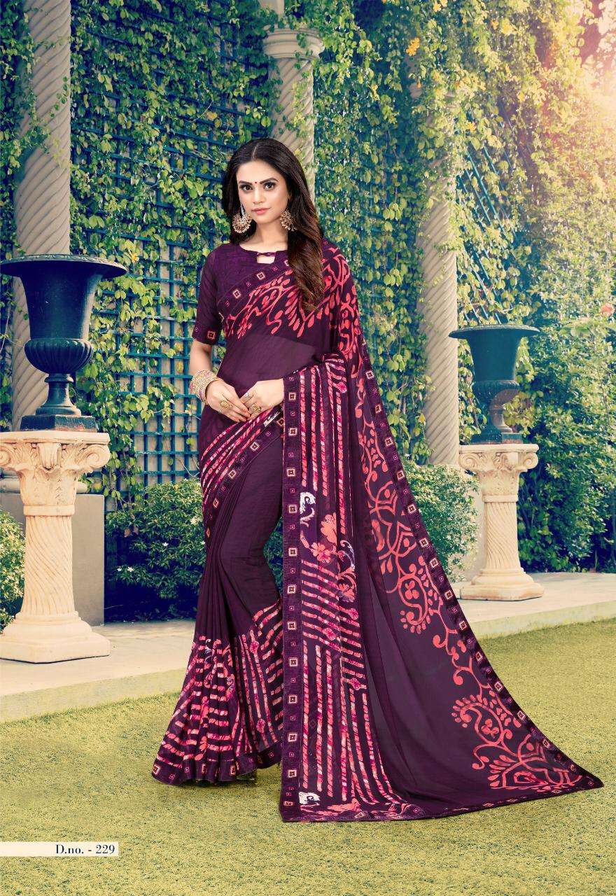 ILAKSHI BY PRIYA PARIDHI 227 TO 236 SERIES INDIAN TRADITIONAL WEAR COLLECTION BEAUTIFUL STYLISH FANCY COLORFUL PARTY WEAR & OCCASIONAL WEAR WEIGHTLESS PRINTED SAREES AT WHOLESALE PRICE