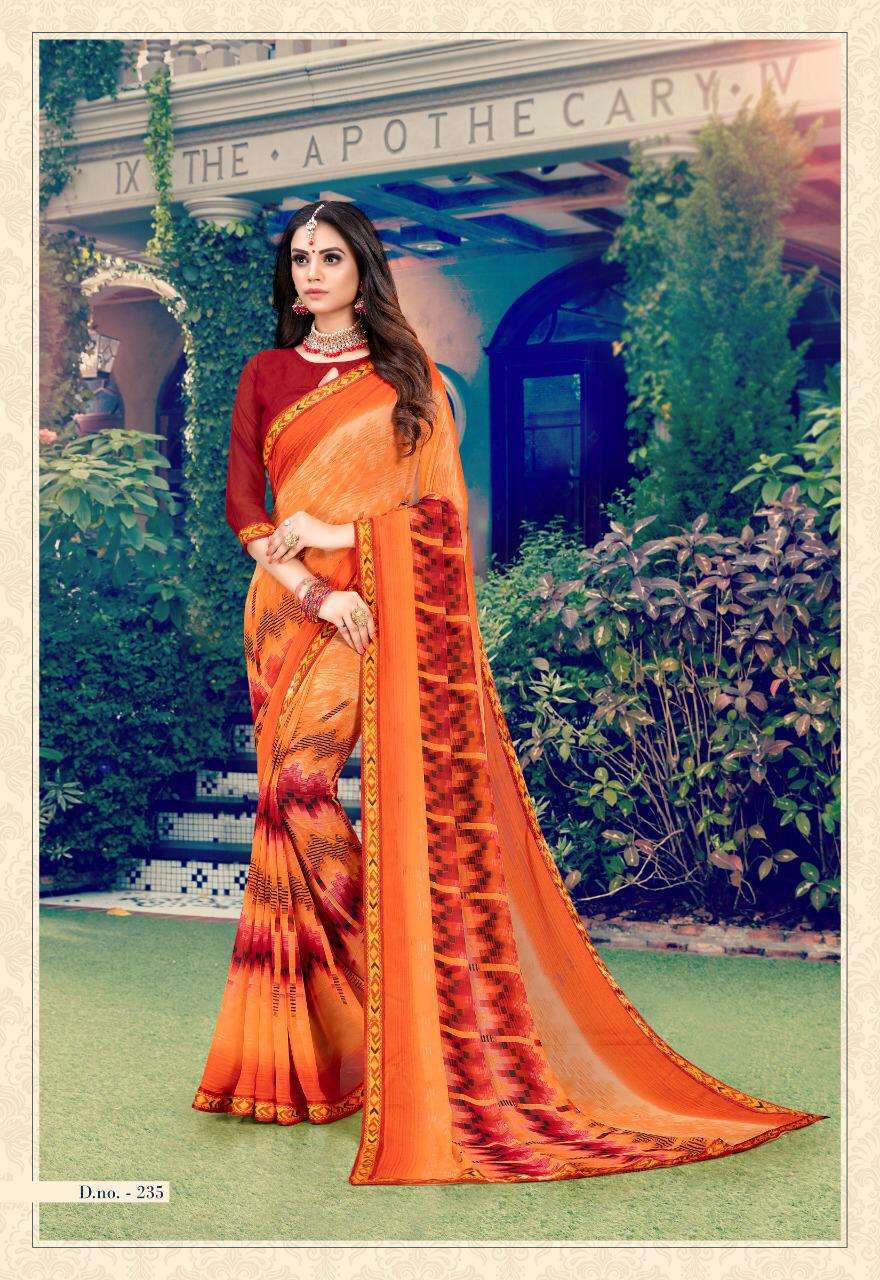ILAKSHI BY PRIYA PARIDHI 227 TO 236 SERIES INDIAN TRADITIONAL WEAR COLLECTION BEAUTIFUL STYLISH FANCY COLORFUL PARTY WEAR & OCCASIONAL WEAR WEIGHTLESS PRINTED SAREES AT WHOLESALE PRICE