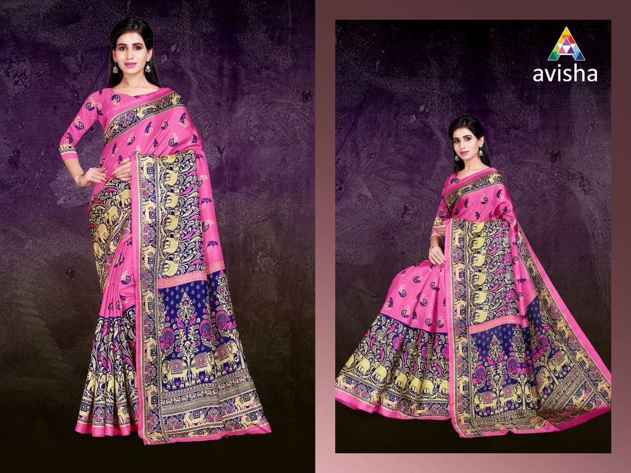 ALIYA NX BY AVISHA 01 TO 04 SERIES INDIAN TRADITIONAL WEAR COLLECTION BEAUTIFUL STYLISH FANCY COLORFUL PARTY WEAR & OCCASIONAL WEAR ART SILK COTTON SAREES AT WHOLESALE PRICE