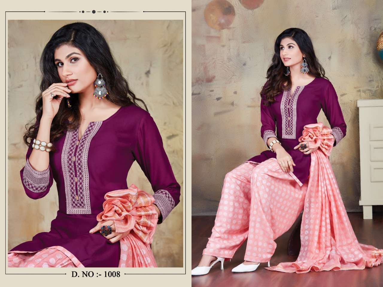 BALA BY THE ETHNIC STUDIO 1001 TO 1008 SERIES DESIGNER PATIYALA SUITS BEAUTIFUL FANCY COLORFUL STYLISH PARTY WEAR & ETHNIC WEAR HEAVY RAYON WITH EMBROIDERY DRESSES AT WHOLESALE PRICE