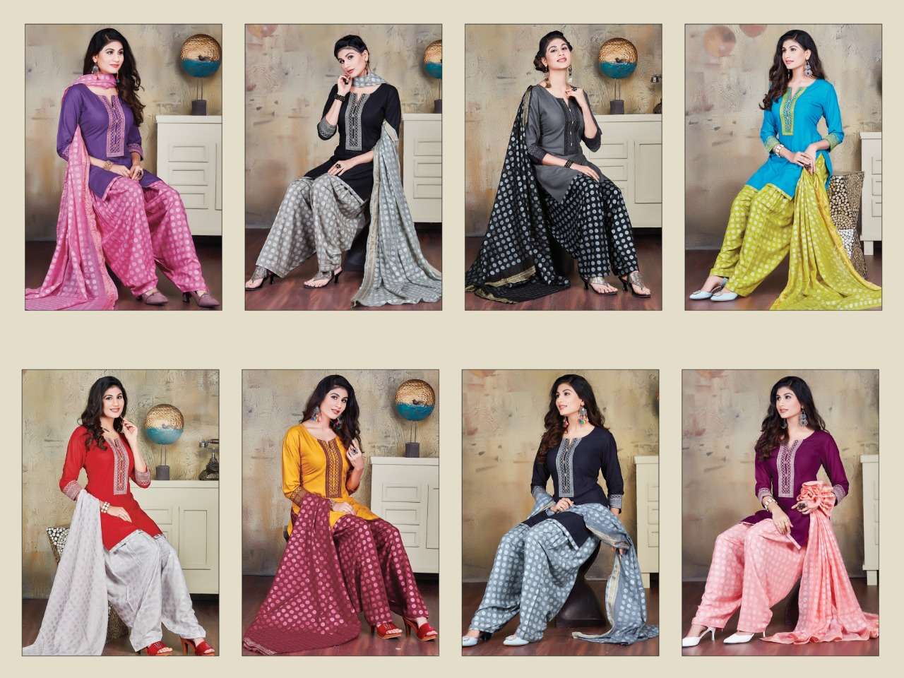 BALA BY THE ETHNIC STUDIO 1001 TO 1008 SERIES DESIGNER PATIYALA SUITS BEAUTIFUL FANCY COLORFUL STYLISH PARTY WEAR & ETHNIC WEAR HEAVY RAYON WITH EMBROIDERY DRESSES AT WHOLESALE PRICE