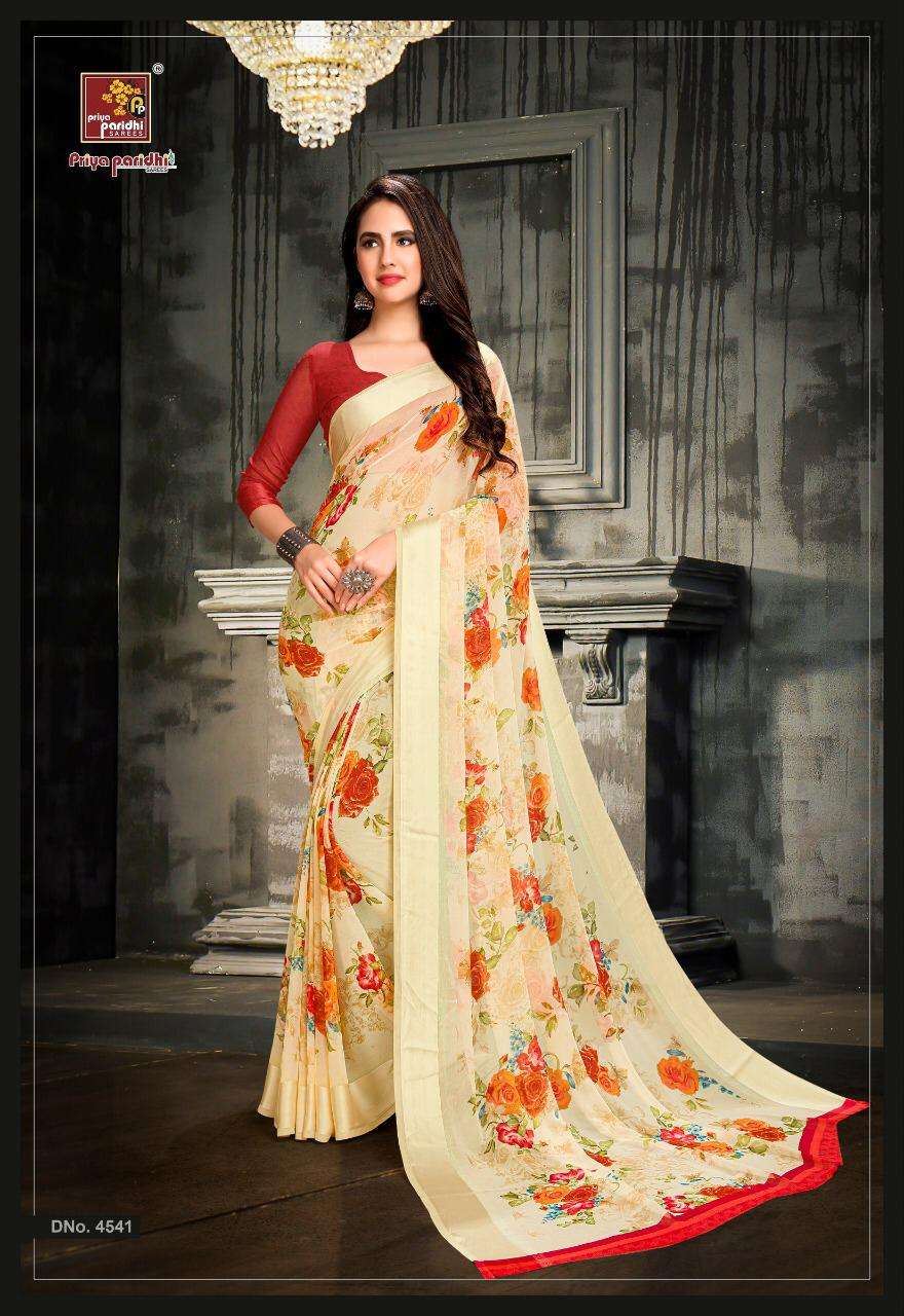 PASHMINA VOL-24 BY PRIYA PARIDHI 4538 TO 4547 SERIES INDIAN TRADITIONAL WEAR COLLECTION BEAUTIFUL STYLISH FANCY COLORFUL PARTY WEAR & OCCASIONAL WEAR PASHMINA WEIGHTLESS PRINTED SAREES AT WHOLESALE PRICE