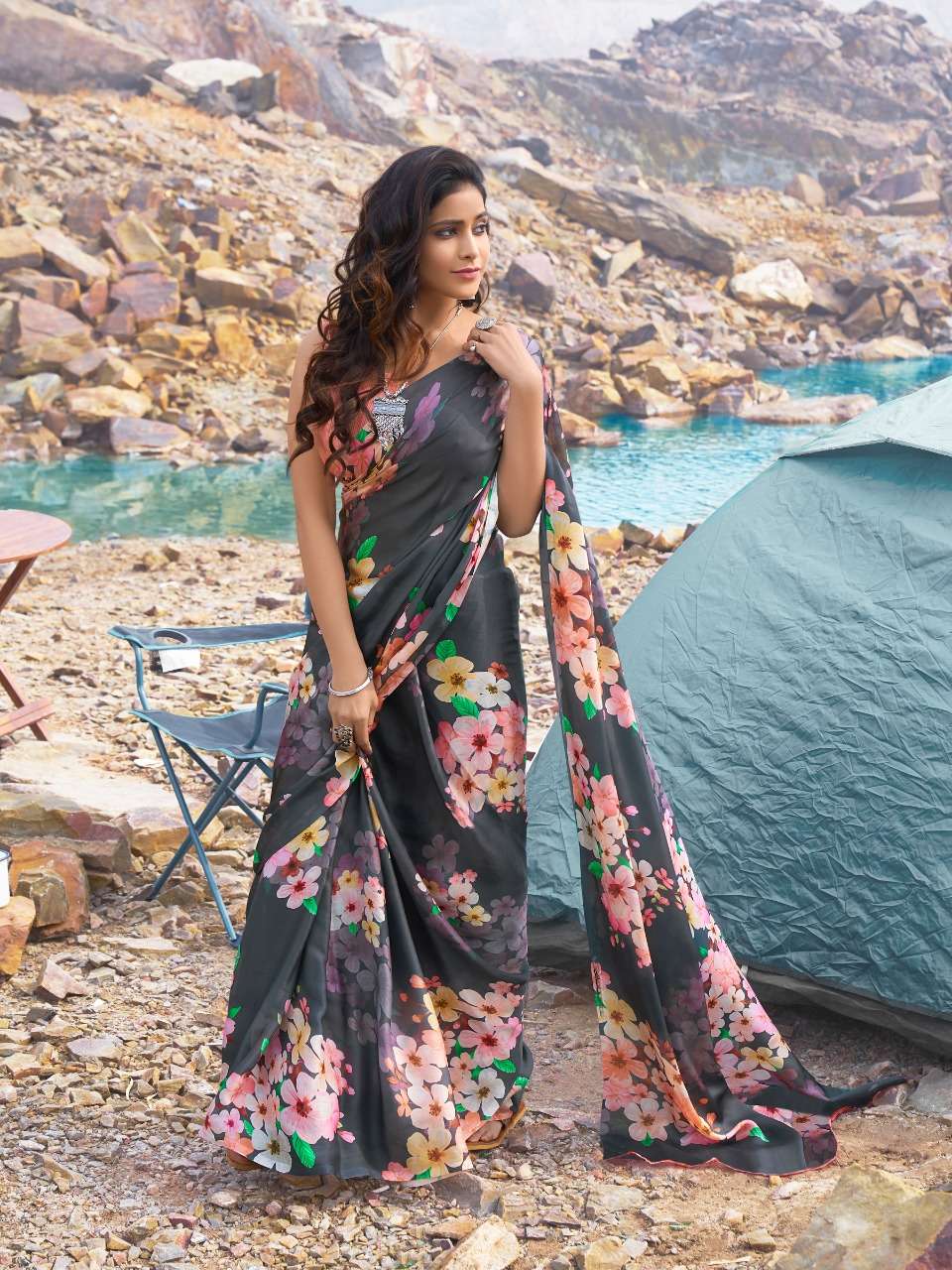 SNEHA BY SHANGRILA 30341 TO 30352 SERIES INDIAN TRADITIONAL WEAR COLLECTION BEAUTIFUL STYLISH FANCY COLORFUL PARTY WEAR & OCCASIONAL WEAR SOFT SILK SATIN SAREES AT WHOLESALE PRICE