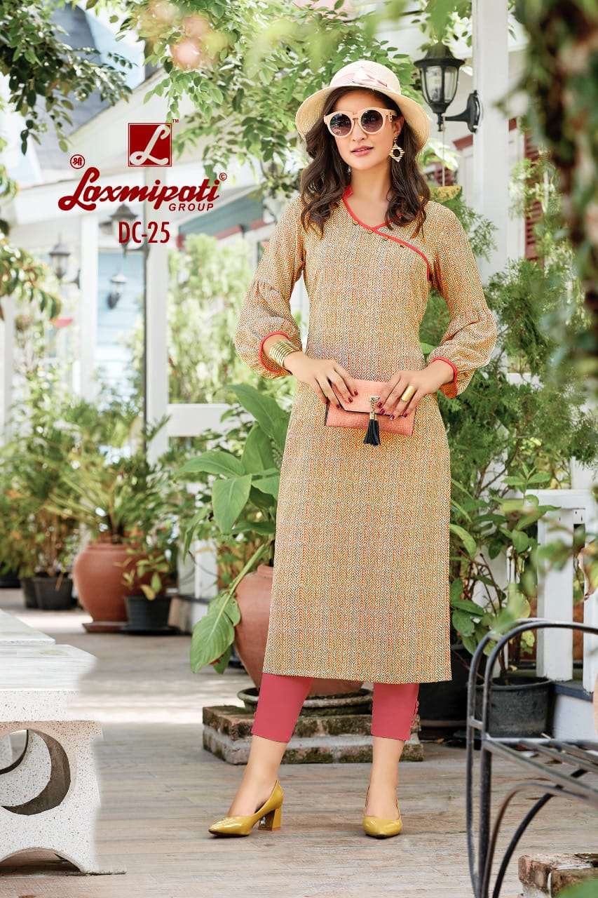 JUHI BY LAXMIPATI 11 TO 30 SERIES BEAUTIFUL COLORFUL STYLISH FANCY CASUAL WEAR & ETHNIC WEAR & READY TO WEAR GEORGETTE CREPE PRINTED KURTIS AT WHOLESALE PRICE