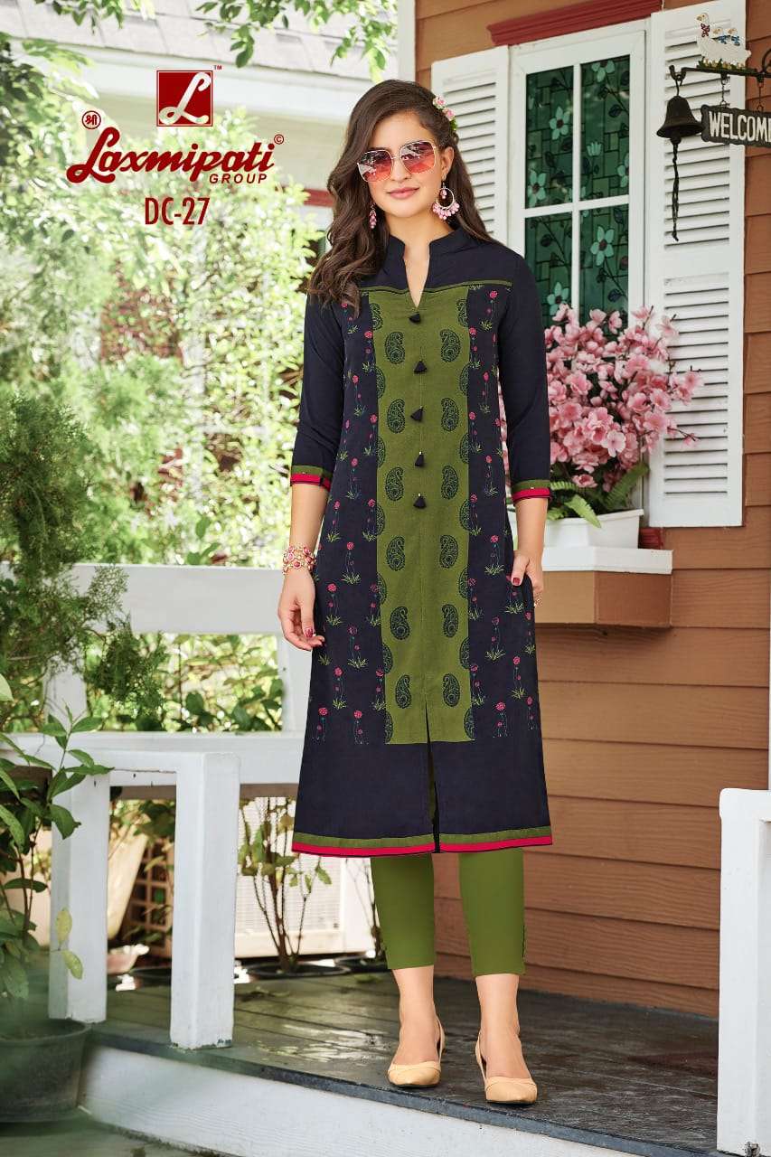 JUHI BY LAXMIPATI 11 TO 30 SERIES BEAUTIFUL COLORFUL STYLISH FANCY CASUAL WEAR & ETHNIC WEAR & READY TO WEAR GEORGETTE CREPE PRINTED KURTIS AT WHOLESALE PRICE