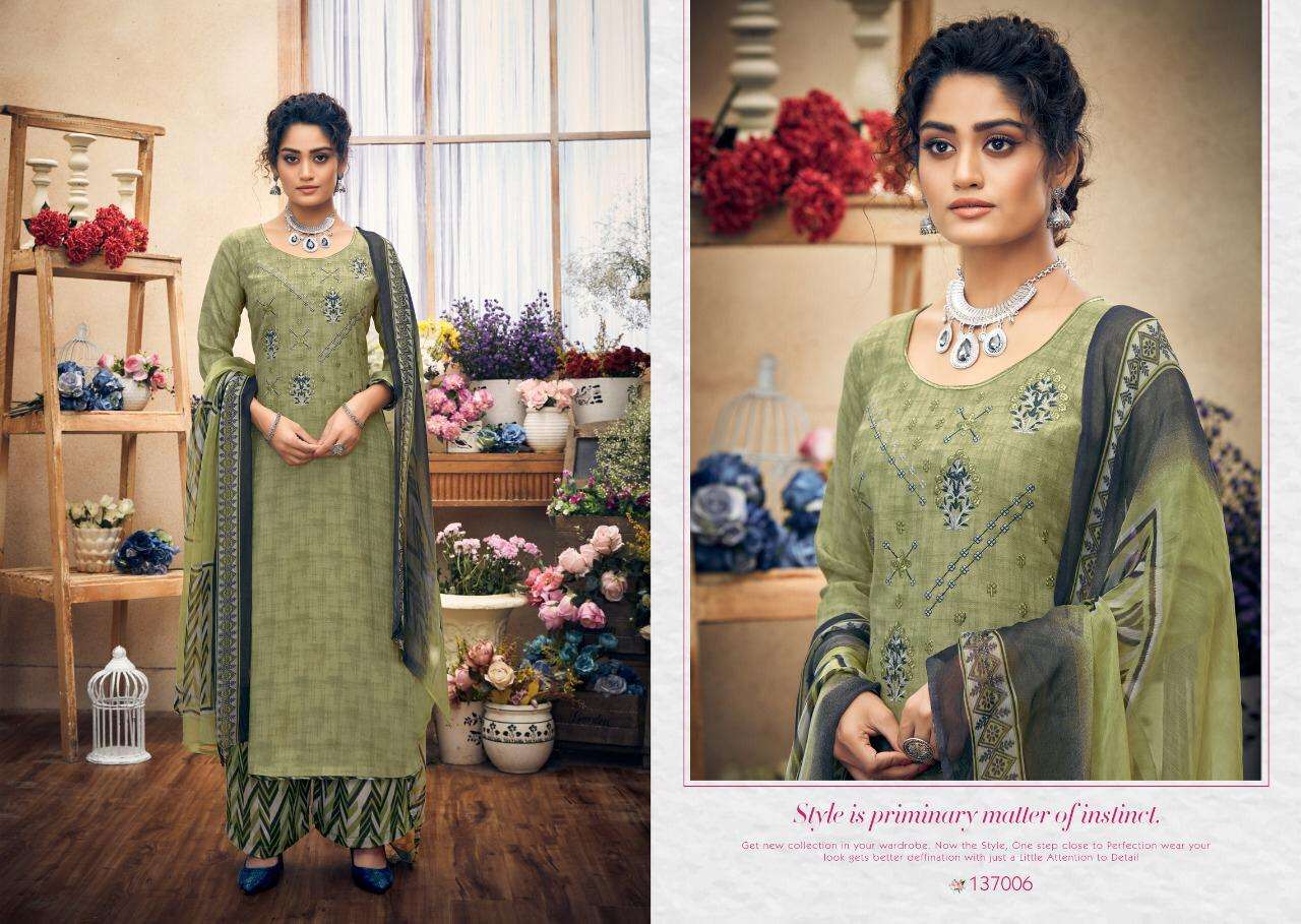 HUSSAN E PATIYALA BY KAY VEE 137001 TO 137008 SERIES DESIGNER PATIYALA SUITS BEAUTIFUL FANCY COLORFUL STYLISH PARTY WEAR & ETHNIC WEAR PURE PASHMINA JACQUARD SELF PRINTED WITH EMBROIDERY DRESSES AT WHOLESALE PRICE
