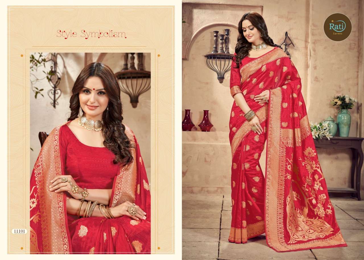 SILK POSHAQ BY RATI INDIAN TRADITIONAL WEAR COLLECTION BEAUTIFUL STYLISH FANCY COLORFUL PARTY WEAR & OCCASIONAL WEAR BANARAS SILK SAREES AT WHOLESALE PRICE