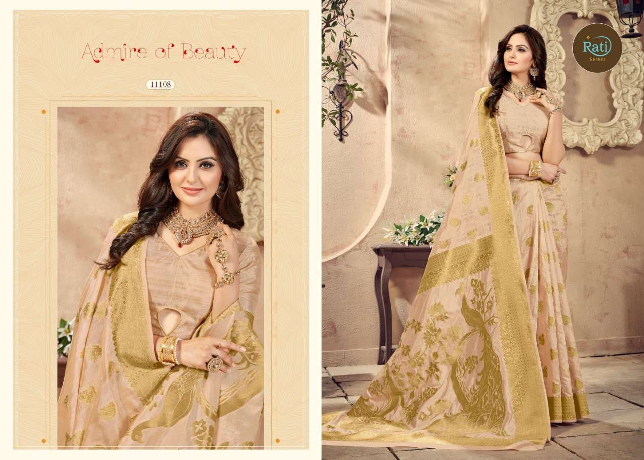 SILK POSHAQ BY RATI INDIAN TRADITIONAL WEAR COLLECTION BEAUTIFUL STYLISH FANCY COLORFUL PARTY WEAR & OCCASIONAL WEAR BANARAS SILK SAREES AT WHOLESALE PRICE