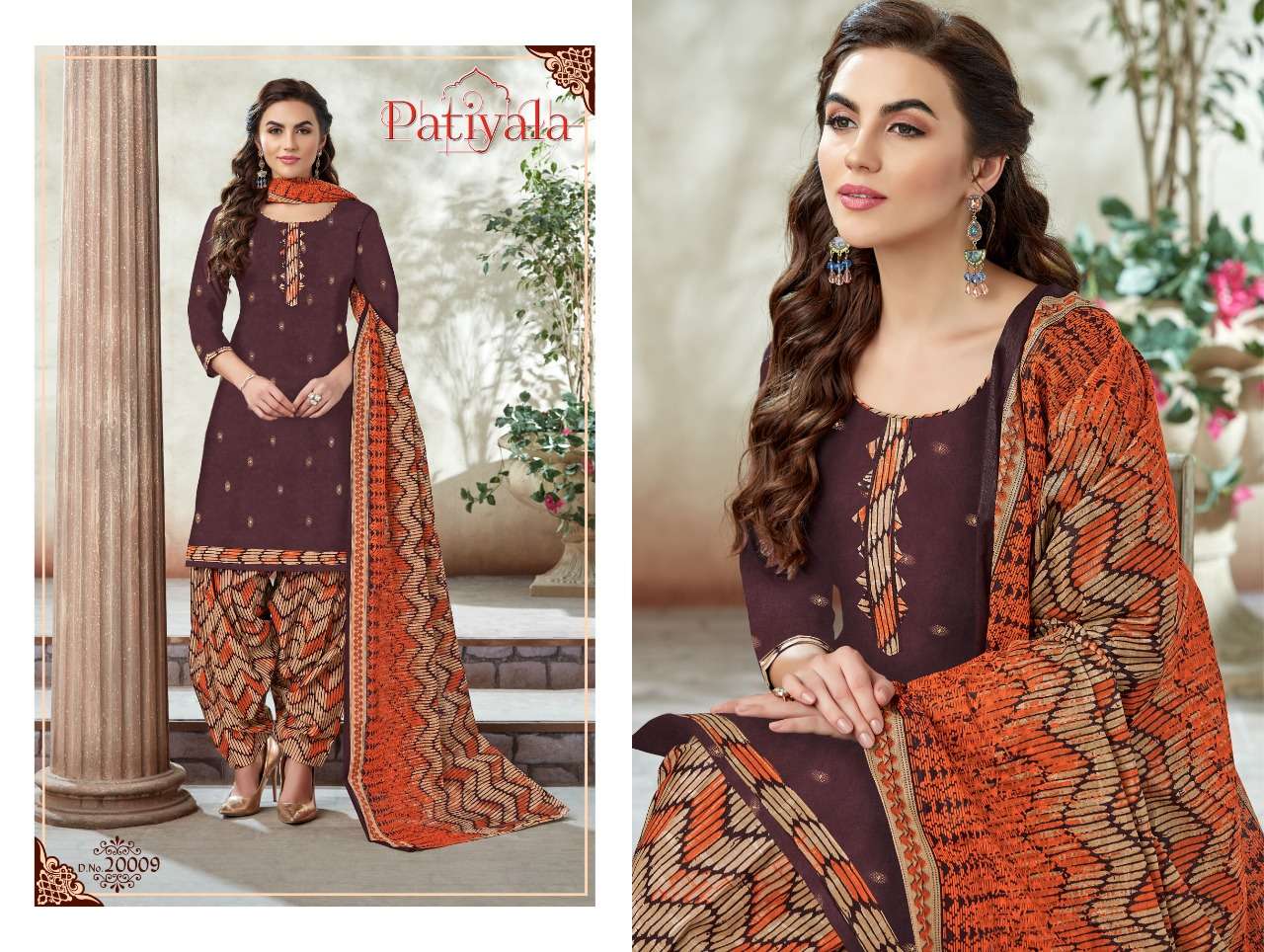 PATIYALA VOL-20 BY GANESHA 20007 TO 20018 SERIES BEAUTIFUL PATIYALA SUITS STYLISH FANCY COLORFUL PARTY WEAR & OCCASIONAL WEAR PURE COTTON PRINT DRESSES AT WHOLESALE PRICE