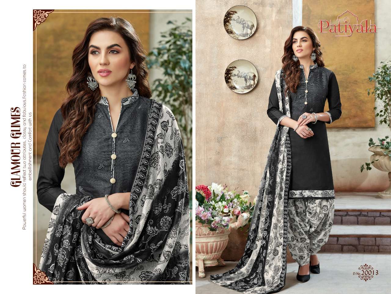 PATIYALA VOL-20 BY GANESHA 20007 TO 20018 SERIES BEAUTIFUL PATIYALA SUITS STYLISH FANCY COLORFUL PARTY WEAR & OCCASIONAL WEAR PURE COTTON PRINT DRESSES AT WHOLESALE PRICE