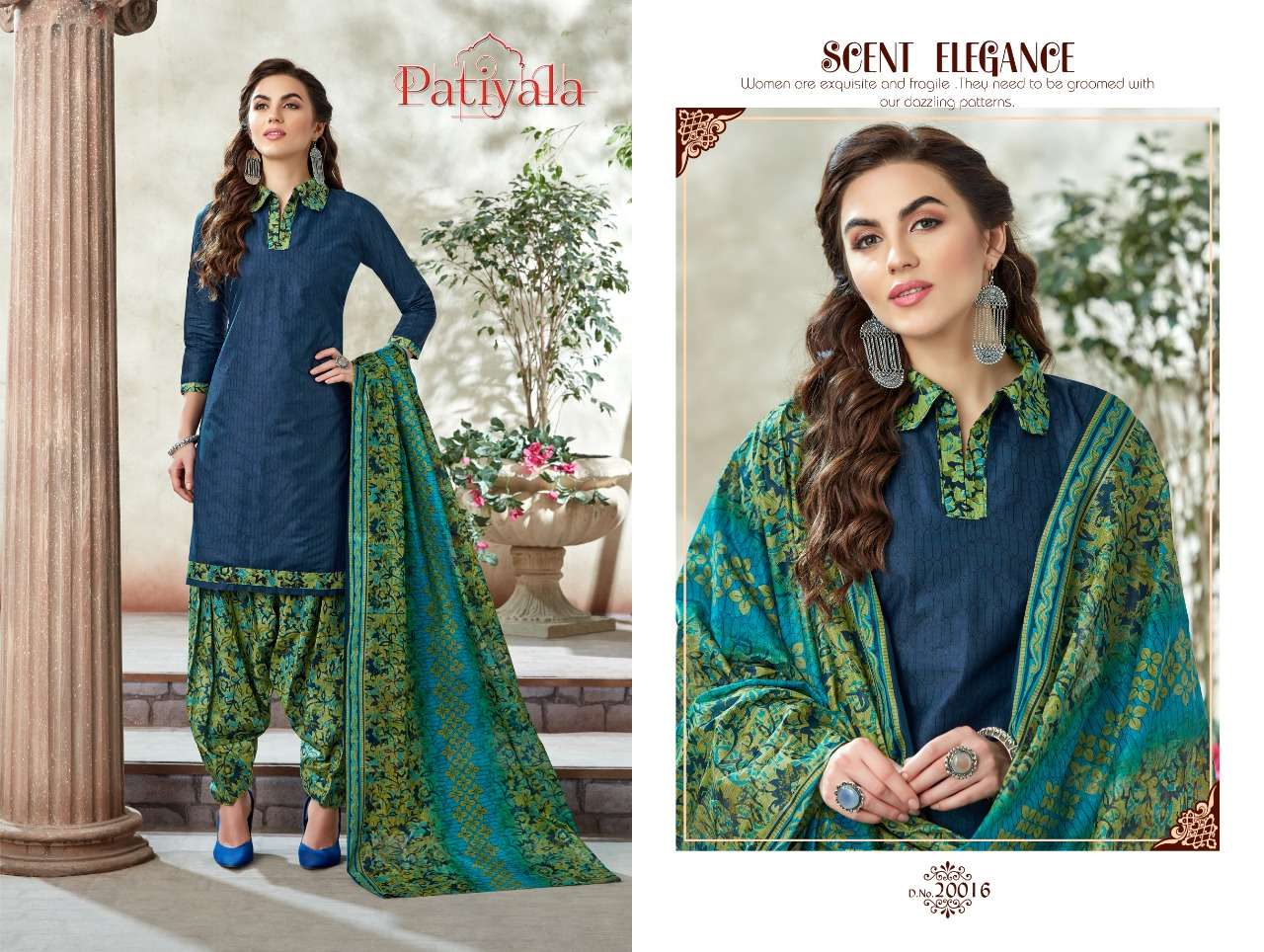 PATIYALA VOL-20 BY GANESHA 20007 TO 20018 SERIES BEAUTIFUL PATIYALA SUITS STYLISH FANCY COLORFUL PARTY WEAR & OCCASIONAL WEAR PURE COTTON PRINT DRESSES AT WHOLESALE PRICE