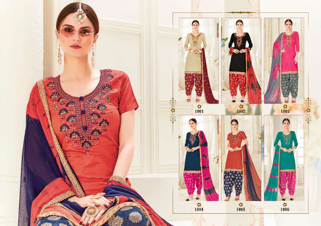 MAHEK VOL-1 BY UTSAV SUITS 1001 TO 1006 SERIES BEAUTIFUL SUITS STYLISH FANCY COLORFUL PARTY WEAR & OCCASIONAL WEAR JAM COTTON WITH WORKED DRESSES AT WHOLESALE PRICE