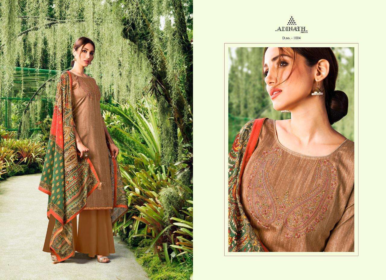 SEHAR BY ADINATH PRINT 1001 TO 1007 SERIES BEAUTIFUL STYLISH FANCY COLORFUL CASUAL WEAR & ETHNIC WEAR JAM COTTON PRINTED WITH EMBROIDERY DRESSES AT WHOLESALE PRICE