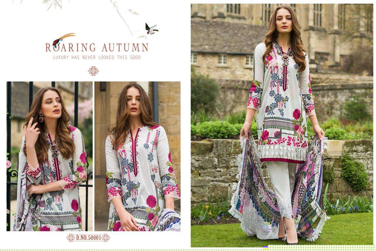 ALIZAH BY CYRA FASHION 50001 TO 50004 SERIES BEAUTIFUL PAKISTANI SUITS COLORFUL STYLISH FANCY CASUAL WEAR & ETHNIC WEAR JAM COTTON WITH PATCH EMBROIDERY DRESSES AT WHOLESALE PRICE