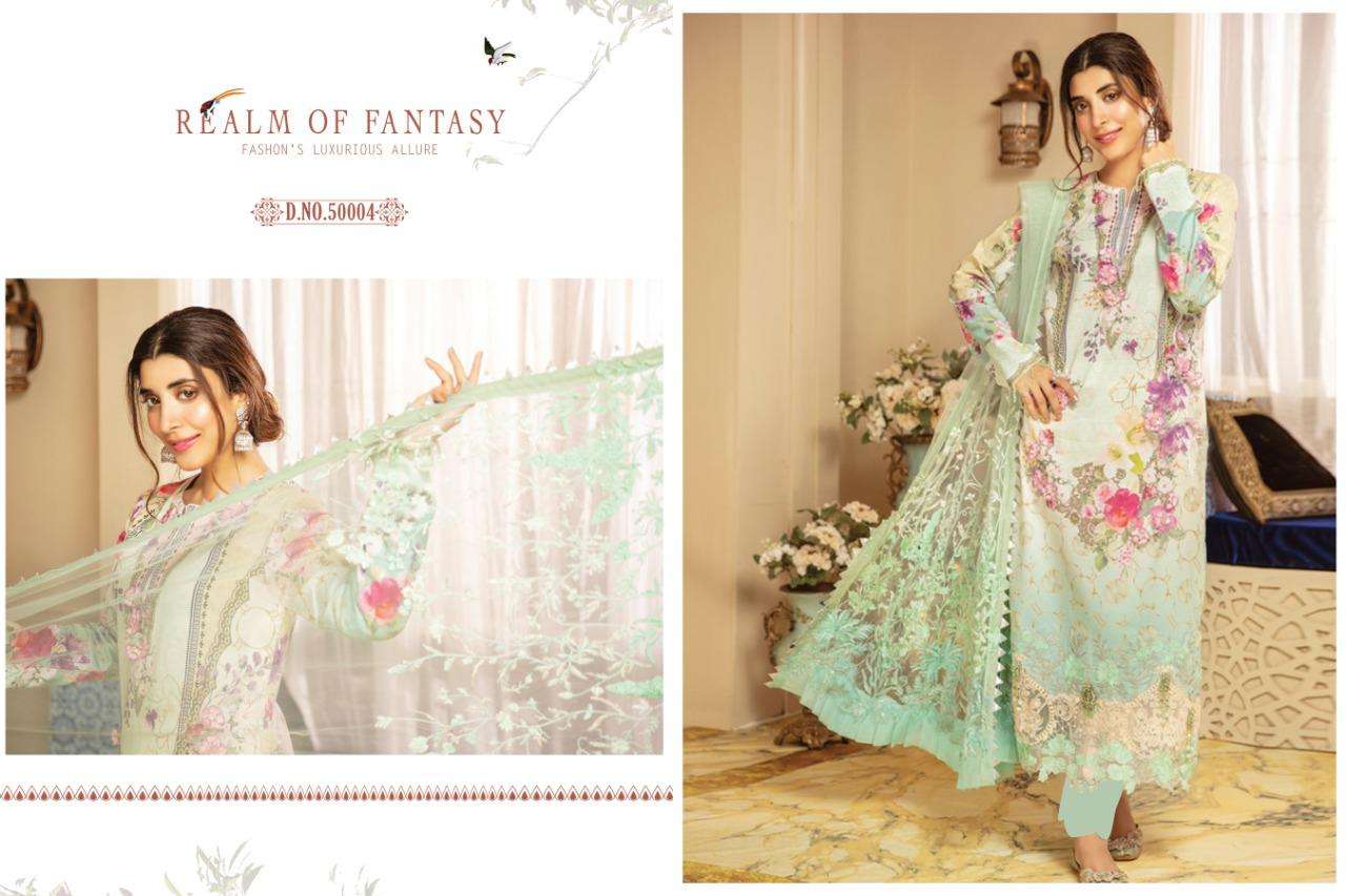 ALIZAH BY CYRA FASHION 50001 TO 50004 SERIES BEAUTIFUL PAKISTANI SUITS COLORFUL STYLISH FANCY CASUAL WEAR & ETHNIC WEAR JAM COTTON WITH PATCH EMBROIDERY DRESSES AT WHOLESALE PRICE