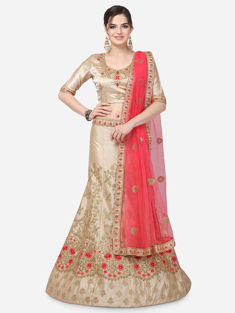 TOSHI BY FASHID WHOLESALE 1001 TO 1004 SERIES AS INDIAN DESIGNER TRADITIONAL WEAR COLLECTION BEAUTIFUL STYLISH FANCY COLORFUL PARTY WEAR & OCCASIONAL WEAR NET LEHENGAS AT WHOLESALE PRICE