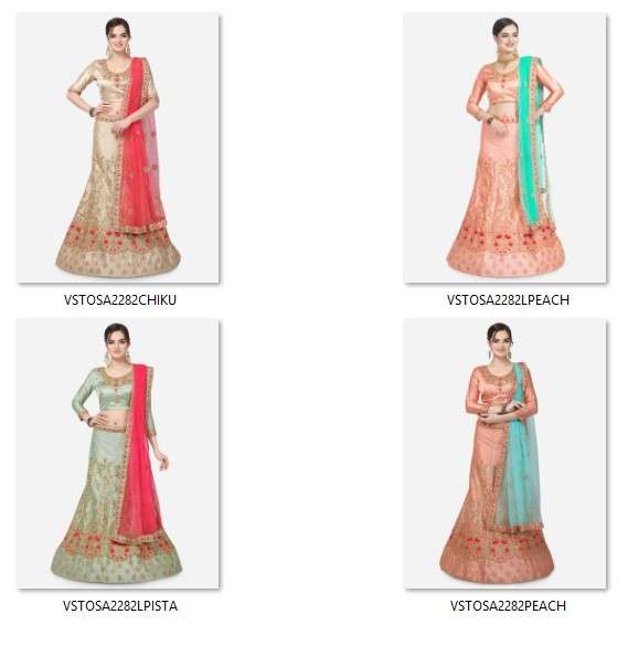 TOSHI BY FASHID WHOLESALE 1001 TO 1004 SERIES AS INDIAN DESIGNER TRADITIONAL WEAR COLLECTION BEAUTIFUL STYLISH FANCY COLORFUL PARTY WEAR & OCCASIONAL WEAR NET LEHENGAS AT WHOLESALE PRICE