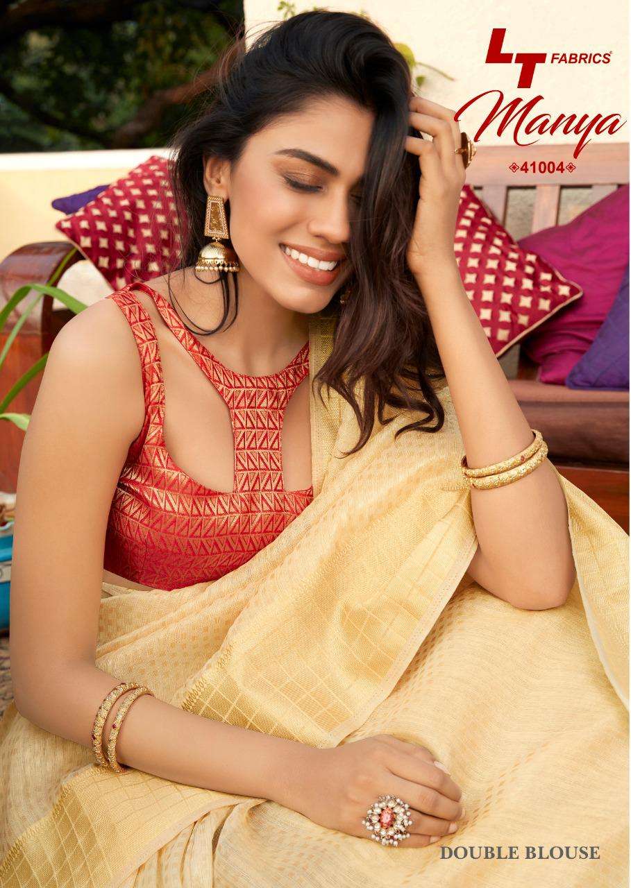 Manya By LT Fabrics 41001 To 41005 Series Indian Traditional Wear Collection Beautiful Stylish Fancy Colorful Party Wear & Occasional Wear Patola Silk Sarees At Wholesale Price