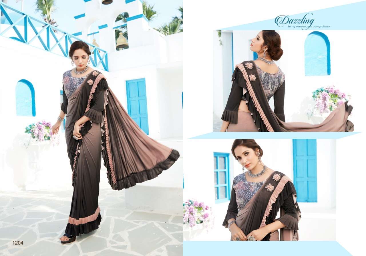 SILVER PEARLS BY NIHARIKA FASHION 1201 TO 1212 SERIES INDIAN BEAUTIFUL TRADITIONAL WEAR COLLECTION COLORFUL STYLISH PARTY WEAR & OCCASIONAL WEAR FANCY SAREES AT WHOLESALE PRICE