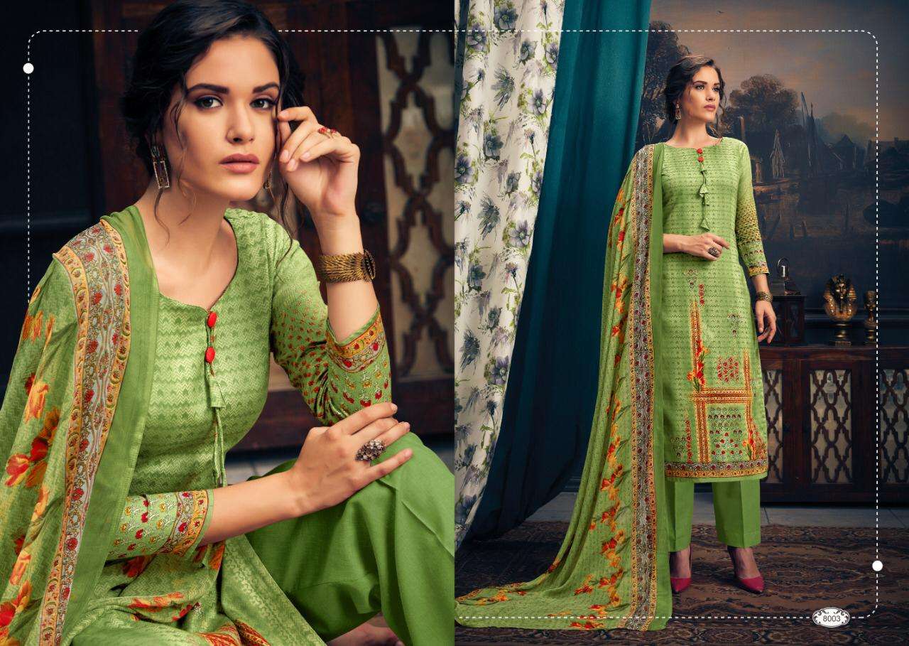 NOORY VOL-8 BY VIJAYA FASHION 8001 TO 8010 SERIES BEAUTIFUL STYLISH FANCY COLORFUL CASUAL WEAR & ETHNIC WEAR JAM SILK COTTON DRESSES AT WHOLESALE PRICE