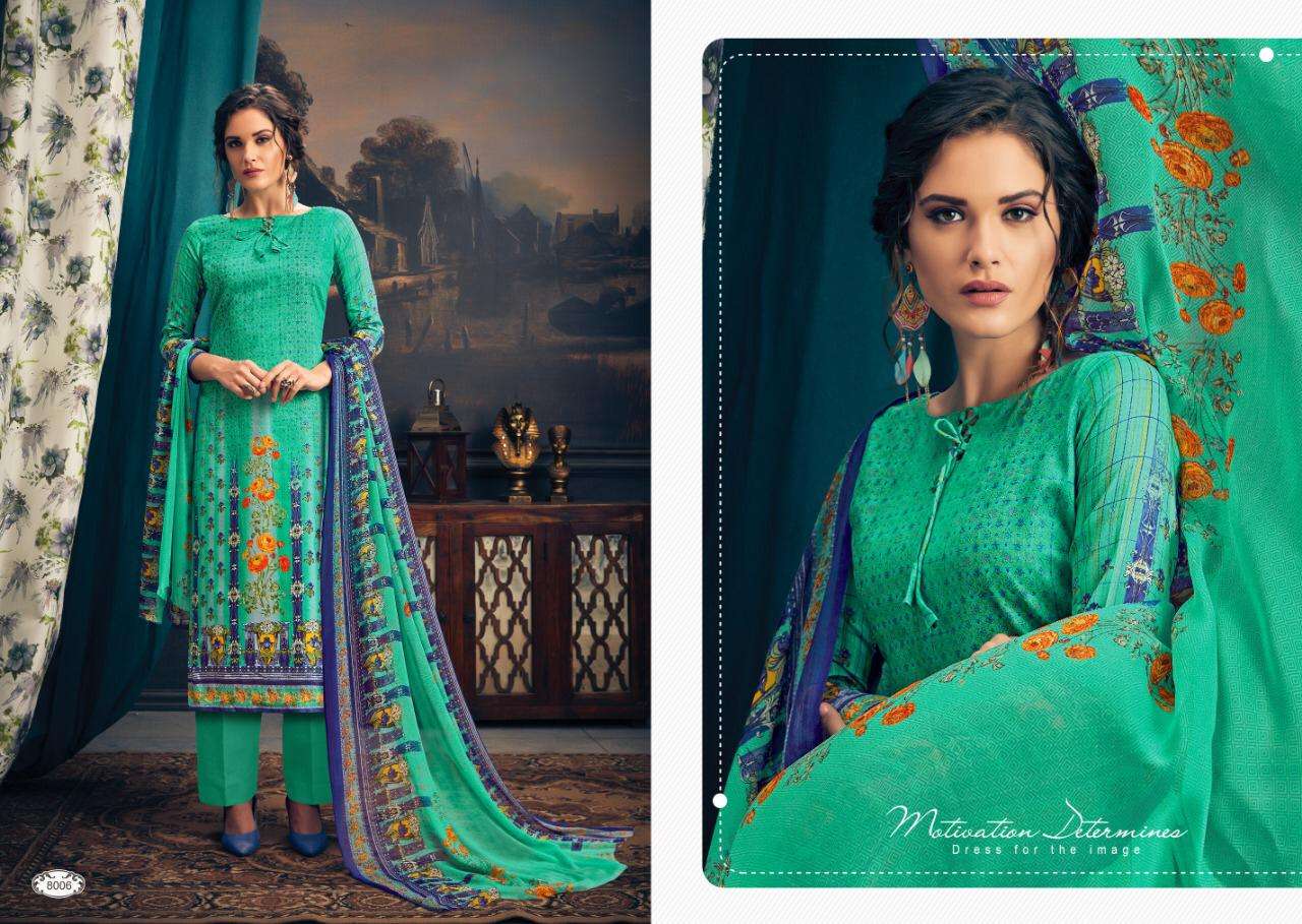 NOORY VOL-8 BY VIJAYA FASHION 8001 TO 8010 SERIES BEAUTIFUL STYLISH FANCY COLORFUL CASUAL WEAR & ETHNIC WEAR JAM SILK COTTON DRESSES AT WHOLESALE PRICE