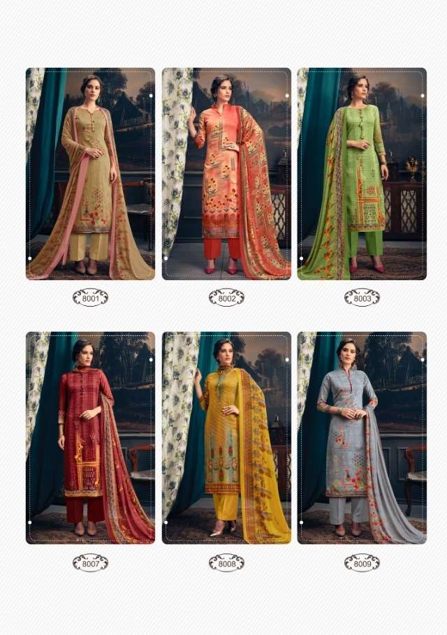 NOORY VOL-8 BY VIJAYA FASHION 8001 TO 8010 SERIES BEAUTIFUL STYLISH FANCY COLORFUL CASUAL WEAR & ETHNIC WEAR JAM SILK COTTON DRESSES AT WHOLESALE PRICE
