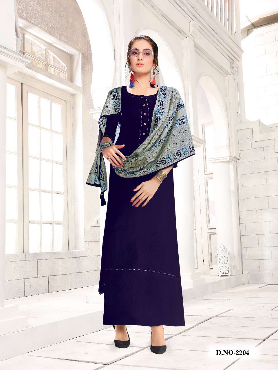 CHIGI WIGI BY KHAYYIRA 2201 TO 2206 SERIES STYLISH FANCY BEAUTIFUL COLORFUL CASUAL WEAR & ETHNIC WEAR RAYON COTTON 14 KG KURTIS AT WHOLESALE PRICE