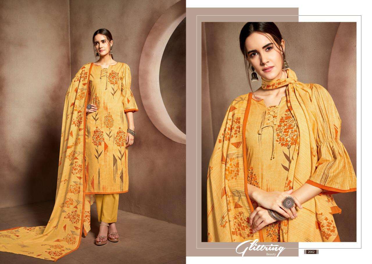 NIRJA VOL-2 BY VIJAYA FASHION 2001 TO 2010 SERIES DESIGNER BEAUTIFUL STYLISH FANCY COLORFUL CASUAL WEAR & ETHNIC WEAR & READY TO WEAR CAMBRIC PRINTED DRESSES AT WHOLESALE PRICE