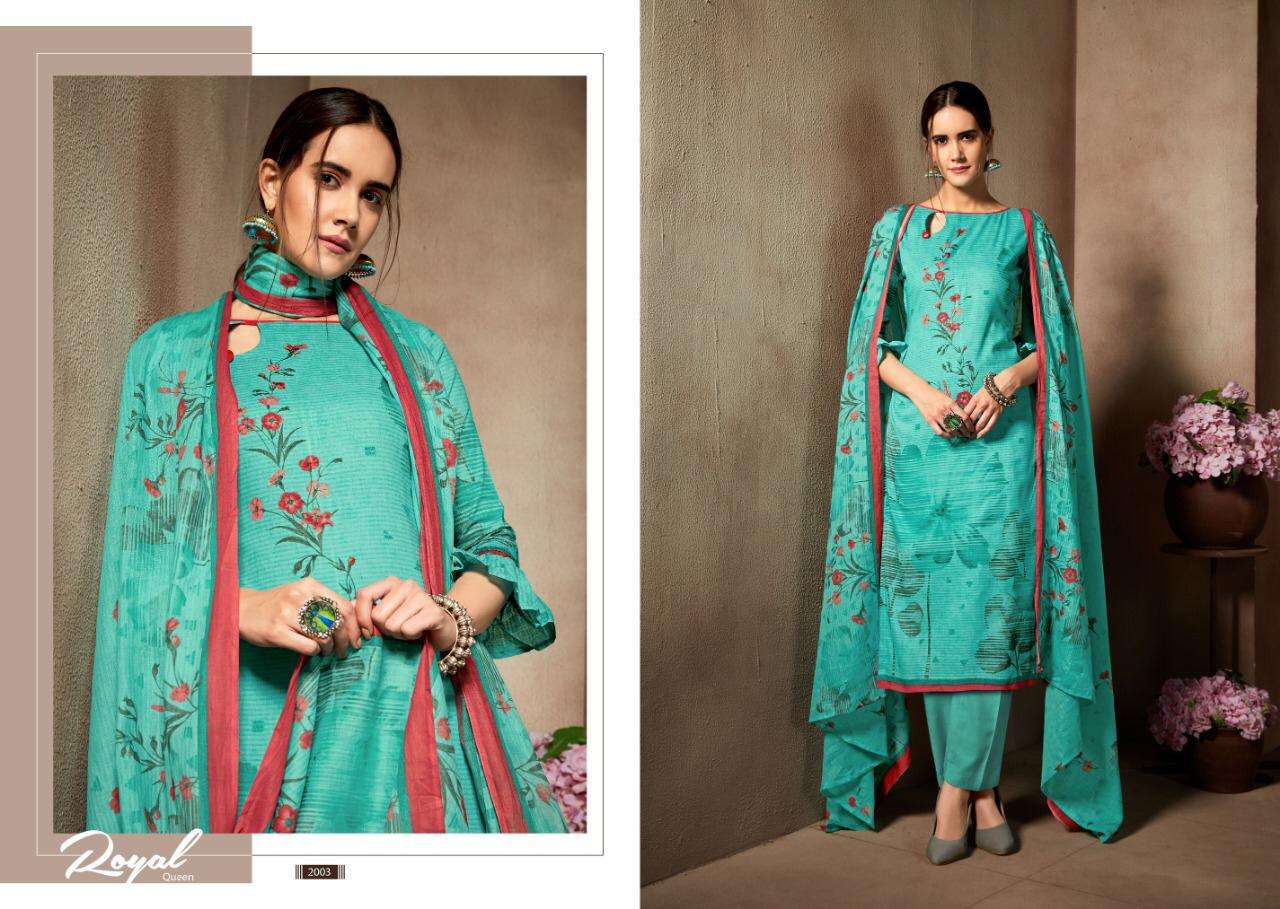 NIRJA VOL-2 BY VIJAYA FASHION 2001 TO 2010 SERIES DESIGNER BEAUTIFUL STYLISH FANCY COLORFUL CASUAL WEAR & ETHNIC WEAR & READY TO WEAR CAMBRIC PRINTED DRESSES AT WHOLESALE PRICE