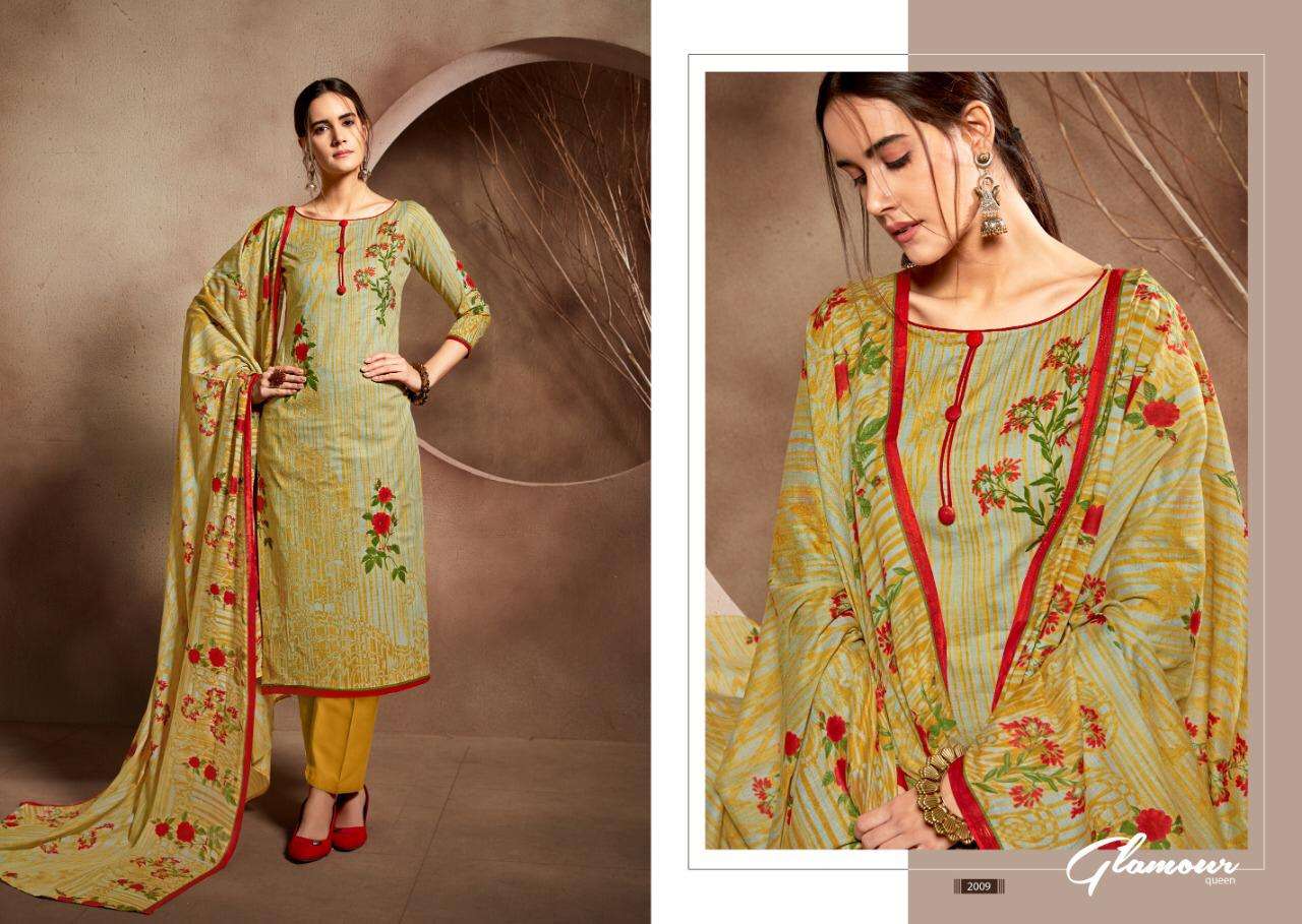 NIRJA VOL-2 BY VIJAYA FASHION 2001 TO 2010 SERIES DESIGNER BEAUTIFUL STYLISH FANCY COLORFUL CASUAL WEAR & ETHNIC WEAR & READY TO WEAR CAMBRIC PRINTED DRESSES AT WHOLESALE PRICE