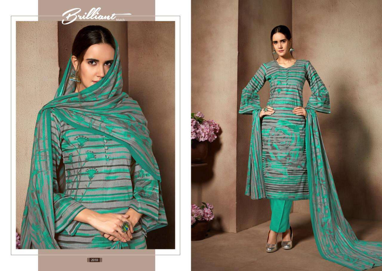NIRJA VOL-2 BY VIJAYA FASHION 2001 TO 2010 SERIES DESIGNER BEAUTIFUL STYLISH FANCY COLORFUL CASUAL WEAR & ETHNIC WEAR & READY TO WEAR CAMBRIC PRINTED DRESSES AT WHOLESALE PRICE