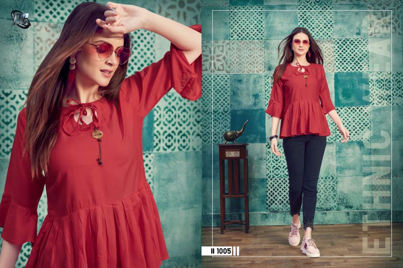 MYSTRI BY DARSHAN CREATION 01 TO 08 SERIES BEAUTIFUL STYLISH FANCY COLORFUL CASUAL WEAR & ETHNIC WEAR HEAVY RAYON 14 KG TOPS AT WHOLESALE PRICE