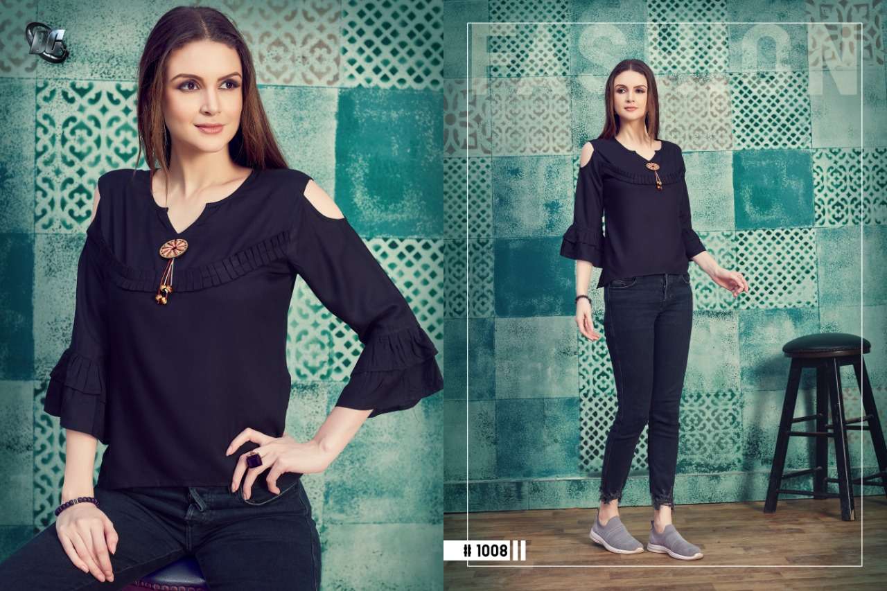 MYSTRI BY DARSHAN CREATION 01 TO 08 SERIES BEAUTIFUL STYLISH FANCY COLORFUL CASUAL WEAR & ETHNIC WEAR HEAVY RAYON 14 KG TOPS AT WHOLESALE PRICE