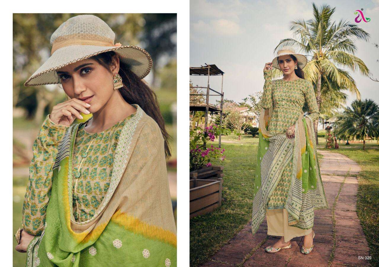 ANNABEL BY ANGROOP PLUS 027 TO 032 SERIES BEAUTIFUL STYLISH FANCY COLORFUL CASUAL WEAR & ETHNIC WEAR PURE JAM COTTON SATIN PRINTED DRESSES AT WHOLESALE PRICE