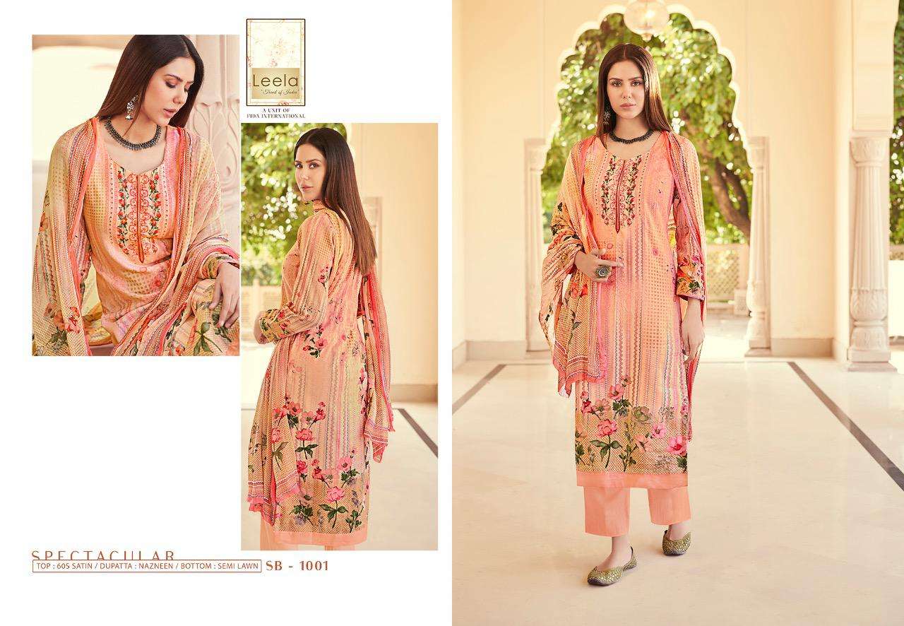 JIA BY LEELA 1001 TO 1008 SERIES BEAUTIFUL STYLISH FANCY COLORFUL CASUAL WEAR & ETHNIC WEAR 60 SATIN PRINTED DRESSES AT WHOLESALE PRICE