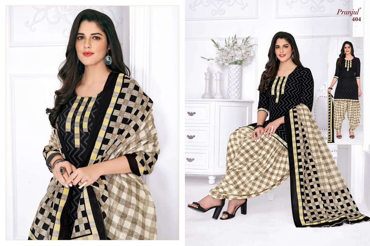 PRIYANKA VOL-4 BY PRANJUL 401 TO 456 SERIES BEAUTIFUL SUITS COLORFUL STYLISH FANCY CASUAL WEAR & ETHNIC WEAR COTTON PRINTED DRESSES AT WHOLESALE PRICE