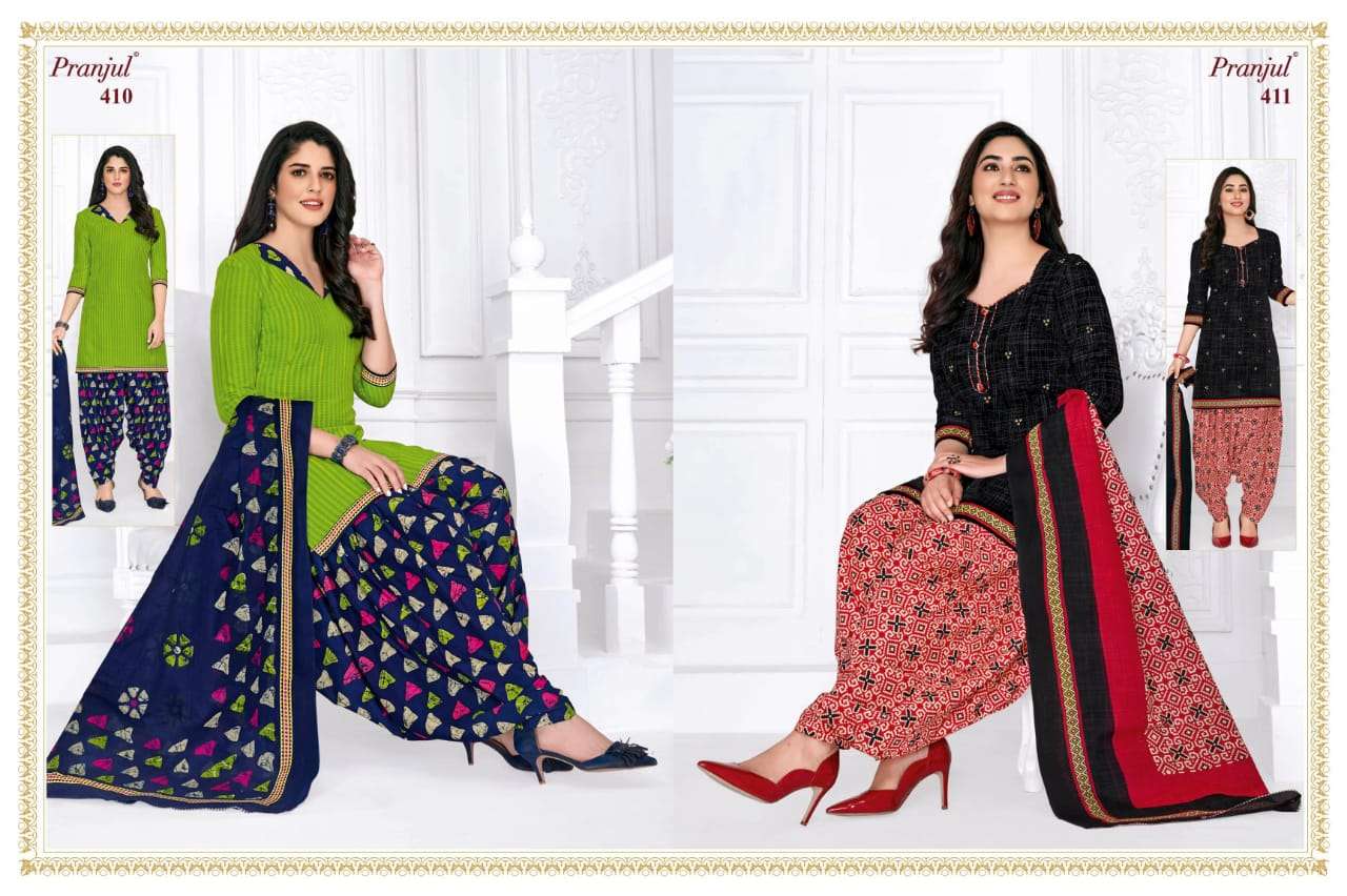 PRIYANKA VOL-4 BY PRANJUL 401 TO 456 SERIES BEAUTIFUL SUITS COLORFUL STYLISH FANCY CASUAL WEAR & ETHNIC WEAR COTTON PRINTED DRESSES AT WHOLESALE PRICE