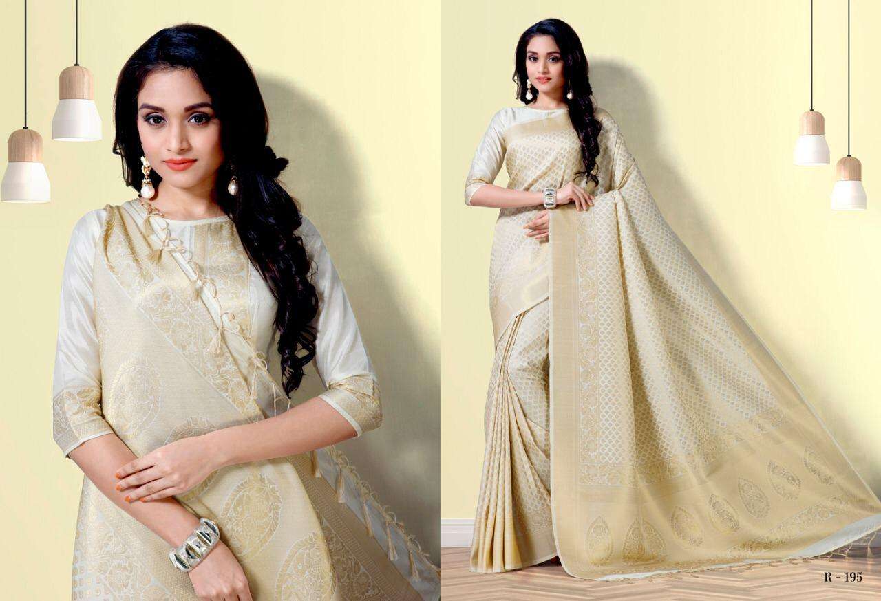 MEHER BY AURA 188 TO 196 SERIES INDIAN TRADITIONAL WEAR COLLECTION BEAUTIFUL STYLISH FANCY COLORFUL PARTY WEAR & OCCASIONAL WEAR KANJIVARAM SILK PRINTED SAREES AT WHOLESALE PRICE