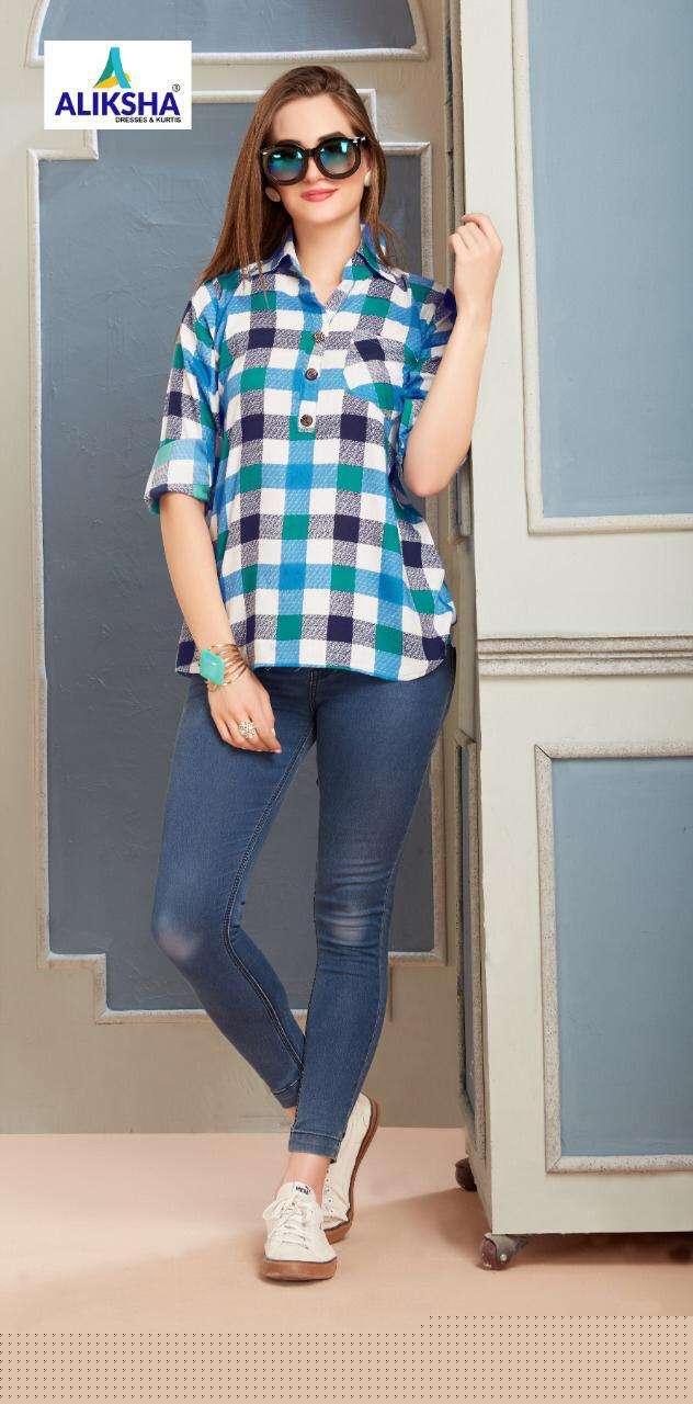 ADOR VOL-3 BY ALISHKA FASHION 3001 TO 3010 SERIES BEAUTIFUL COLORFUL STYLISH FANCY CASUAL WEAR & READY TO WEAR RAYON 14 KG TOPS AT WHOLESALE PRICE