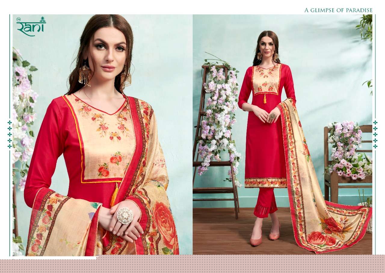 SPANISH VOL-9 BY RANI FASHION 29001 TO 29010 SERIES INDIAN TRADITIONAL WEAR COLLECTION BEAUTIFUL STYLISH FANCY COLORFUL PARTY WEAR & OCCASIONAL WEAR HEAVY JAM SATIN PRINTED DRESSES AT WHOLESALE PRICE