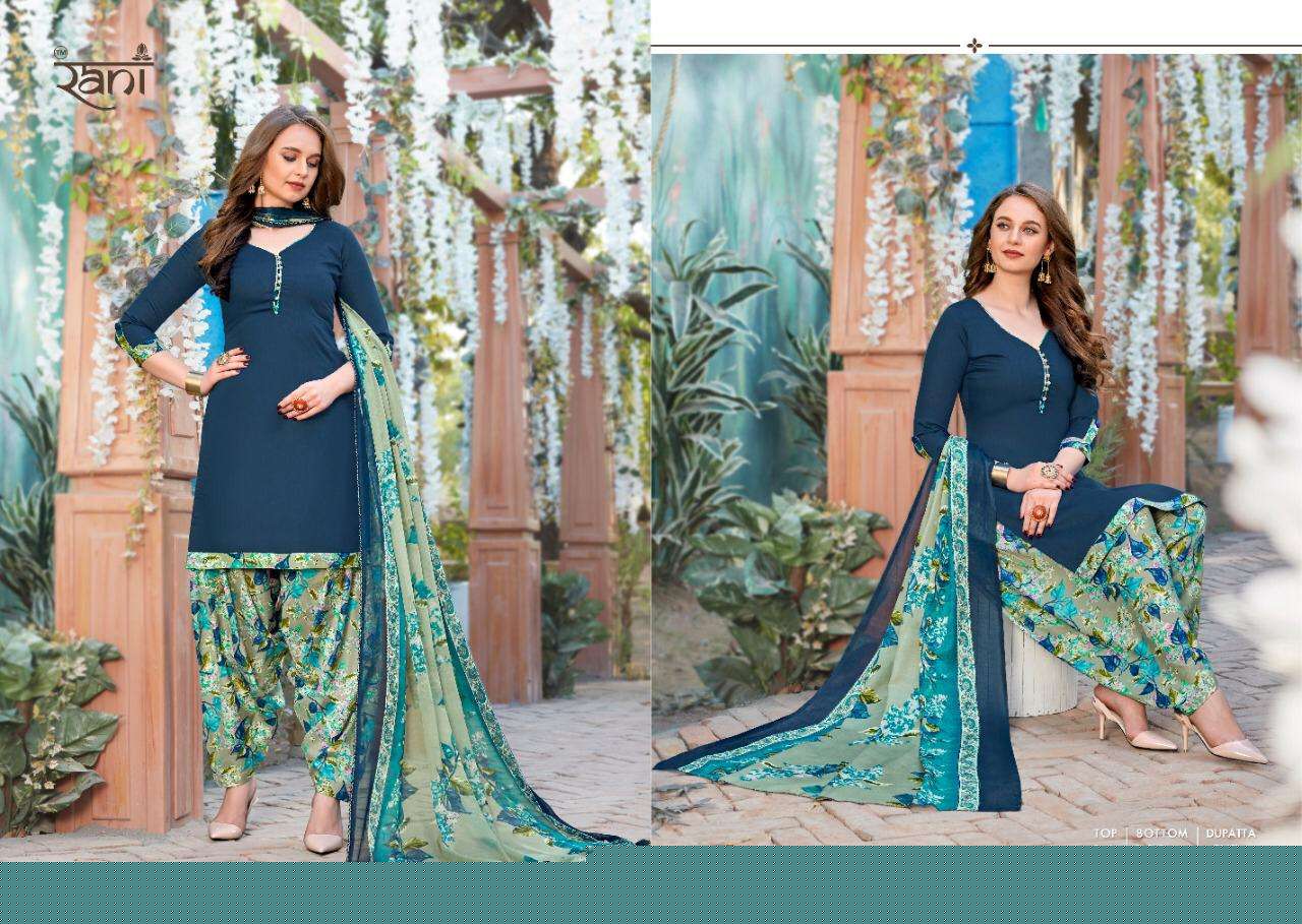 SILK PATIYALA VOL-24 BY RANI FASHION 24001 TO 24013 SERIES DESIGNER PATIYALA SUITS COLLECTION BEAUTIFUL STYLISH FANCY COLORFUL PARTY WEAR & ETHNIC WEAR HEAVY GLACE COTTON DRESSES AT WHOLESALE PRICE