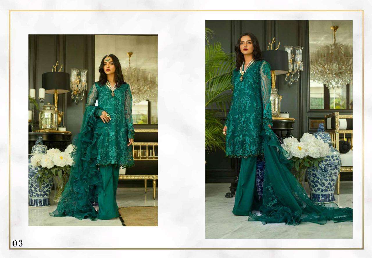 MINA HASAN BY RIGHT CHOICE 01 TO 04 SERIES BEAUTIFUL PAKISTANI SUITS COLORFUL STYLISH FANCY CASUAL WEAR & ETHNIC WEAR GEORGETTE WITH EMBROIDERY DRESSES AT WHOLESALE PRICE